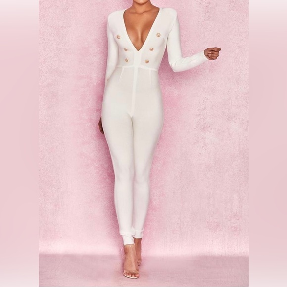 House of CB Pants & Jumpsuits House Of Cb Alana Jumpsuit Nwt Poshmark